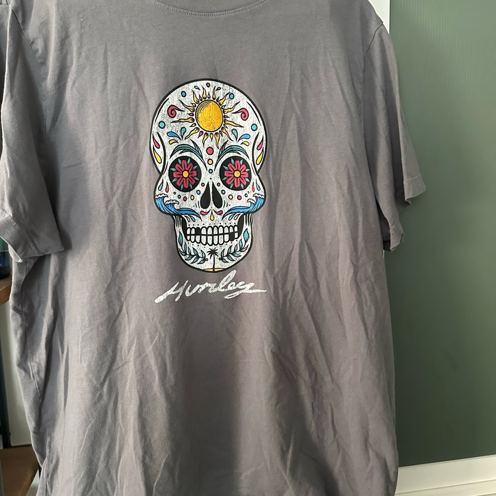 Hurley Gray Graphic Men's Shirt